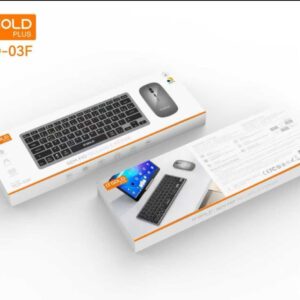 KIT DE TECLADO E MOUSE SEM FIO