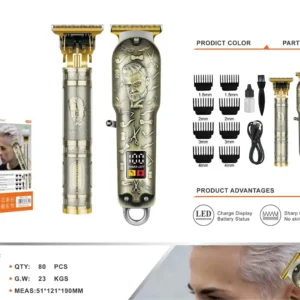 Máquina de Cortar Cabelo e Barbeador 3 em 1