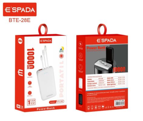 POWER BANK 10000mAh ESPADA