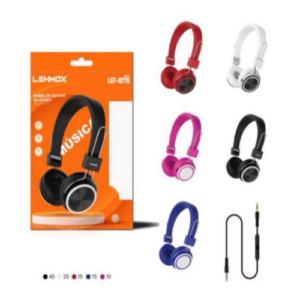 Fones de Ouvidos HD Estéreo LEF-1078 LHMOX