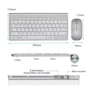 Alternative view of Kit Teclado e Mouse sem Fio Bluetooth HMaston JP102