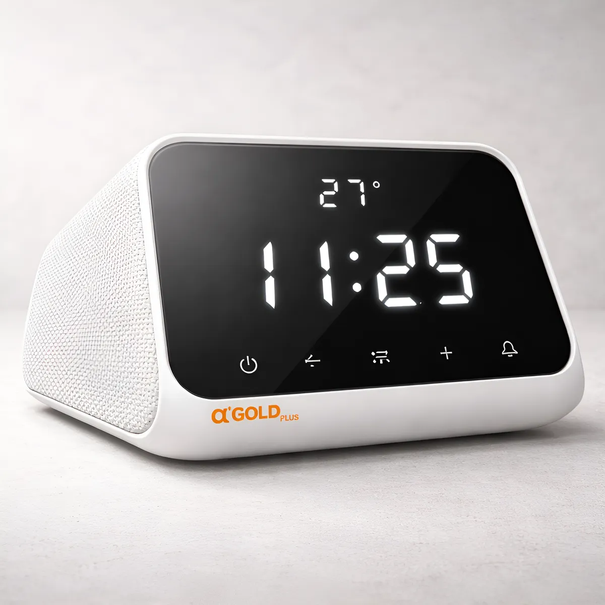 Mini Caixa Som A' Gold Sm-55 Bluetooth Rádio Relógio 15w Fm - Imagem 3