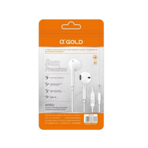 Alternative view of Fone de Ouvido com Fio A'Gold FN-A12