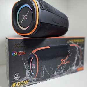 X004 CAIXA DE SOM À PROVA D'ÁGUA COM LUZ RGB 60W XGO