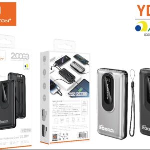 H'Maston YD79 Power Bank 20000mAh - Bateria Super-Poderosa!