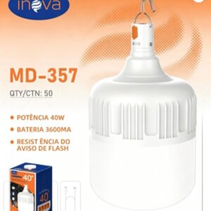 Luminaria USB 40W Inova MD-357