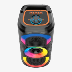Alternative view of Caixa de Som Bluetooth QS19 - Potência e RGB para Festas