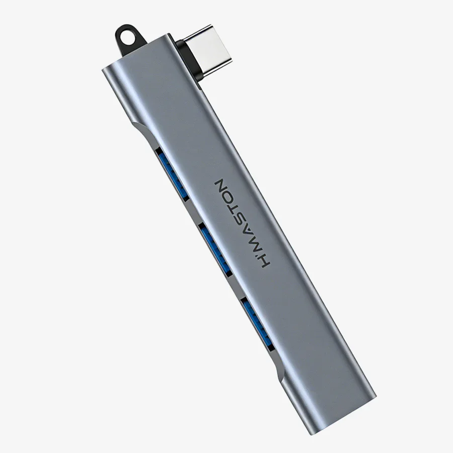 Hub USB Tipo C 4 em 1 - Praticidade e Portabilidade ZHQ20 - Imagem 4