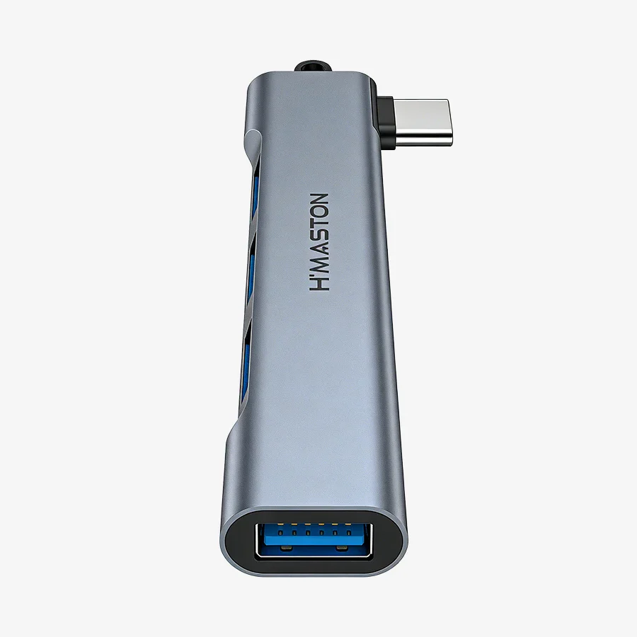 Hub USB Tipo C 4 em 1 - Praticidade e Portabilidade ZHQ20 - Imagem 3