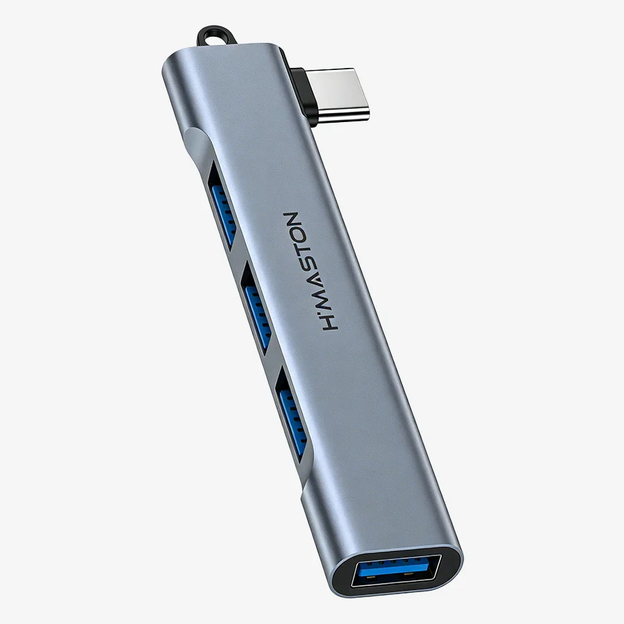Hub USB Tipo C 4 em 1 - Praticidade e Portabilidade ZHQ20 - Imagem 5