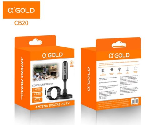 Antena Digital HDTV A'Gold CB20