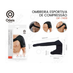 OIF7409 Ombreira Esportiva de Compressão Oásis