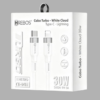 Cabo Turbo Tipo C - Lightning 30w 1m HREBOS CB-1411