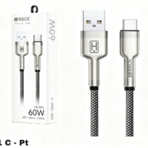 Cabo Premium USB / Tipo C 60w HREBOS CB-251C