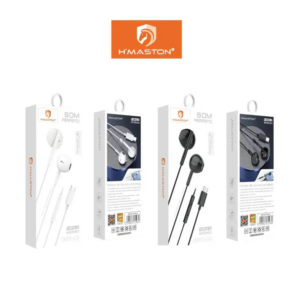 Fone de Ouvido Estéreo com Microfone Entrada Tipo C HMaston EAR03