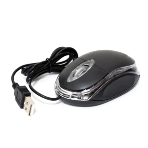 Mouse Óptico com Fio Ergonômico 800 DPI H'Maston MS01